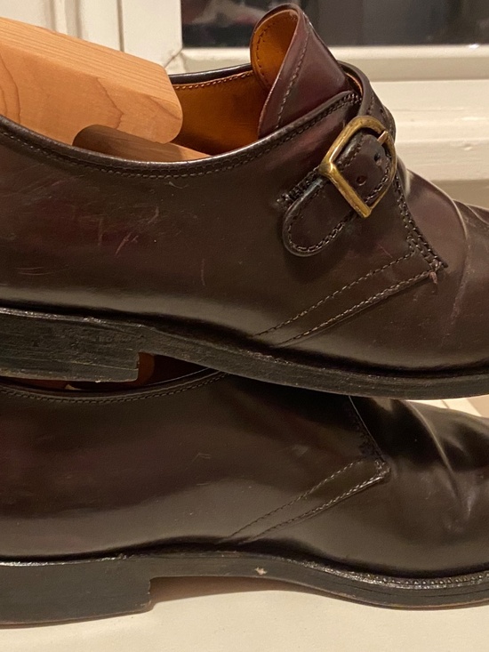 Monk strap slip on by Alden main image 4